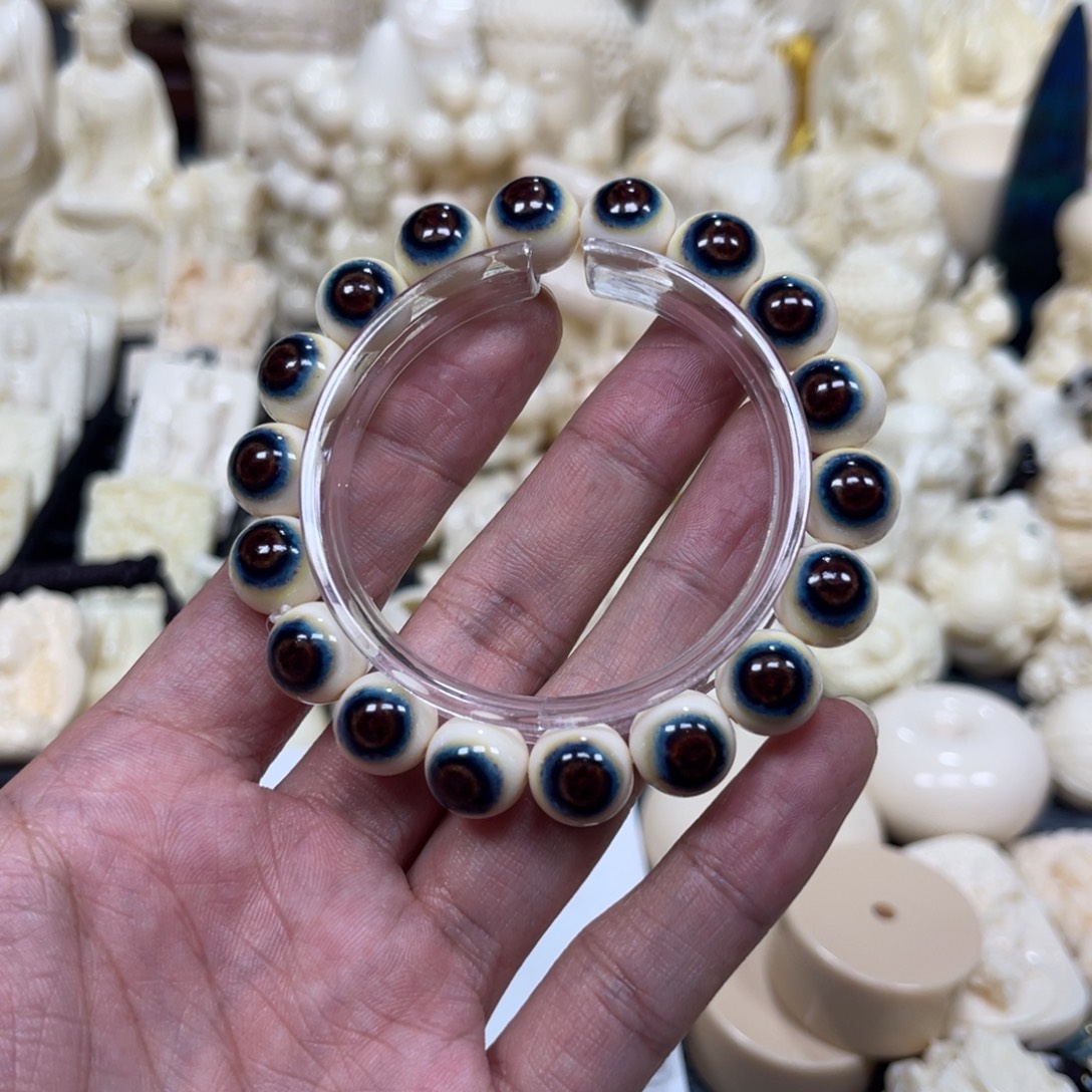 三***仔猛犸象牙手串/手链/手镯