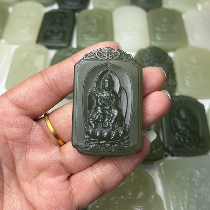 和田玉颈饰未镶嵌手****8