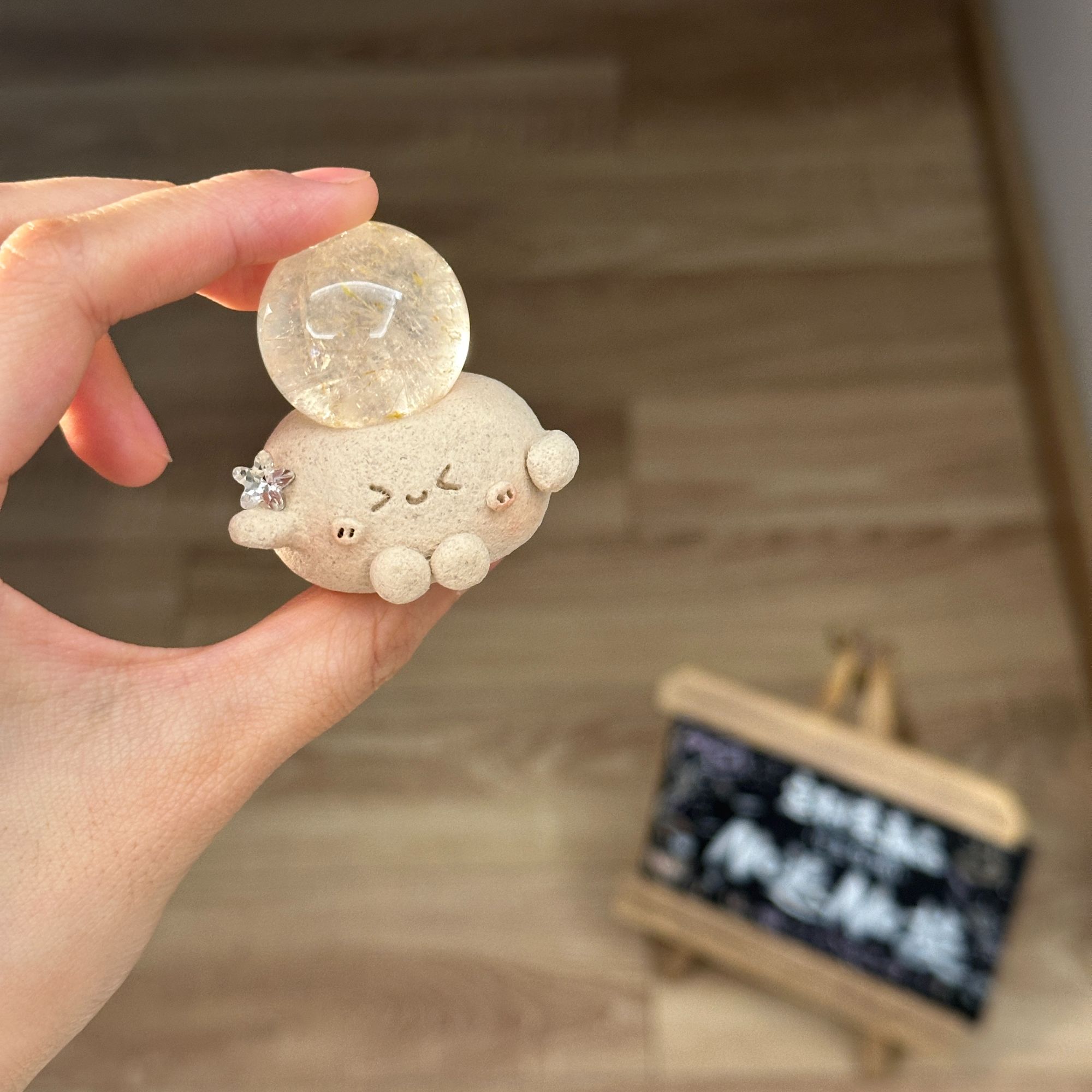 水晶小豆丁可爱发精球球