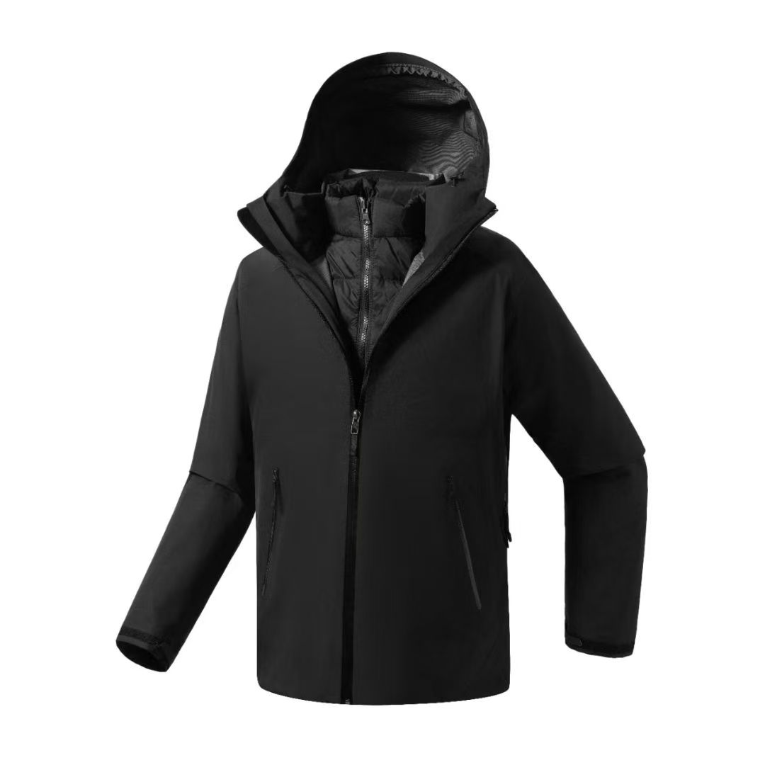 台州鸟无标版LT三合一冲锋衣登山户外可拆卸防水防风透气羽绒内胆