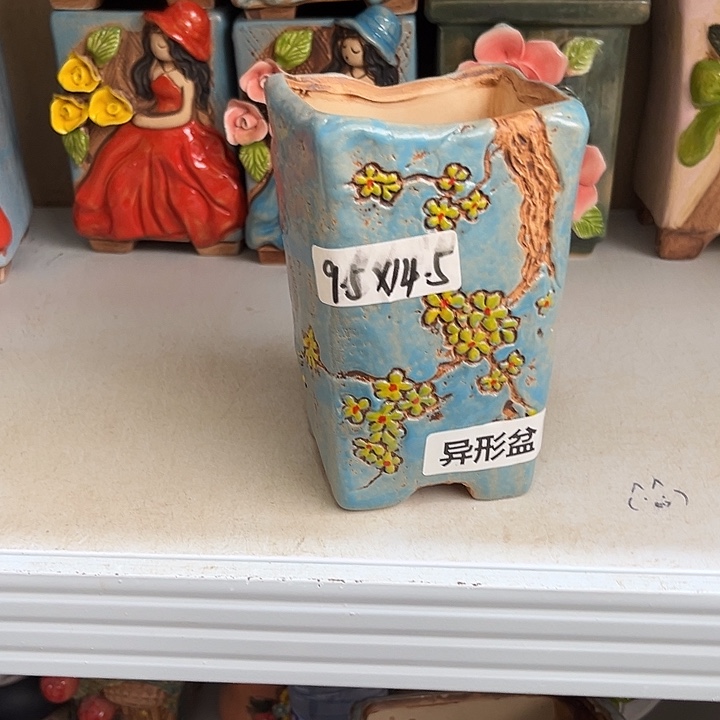 粗陶材质多肉花盆