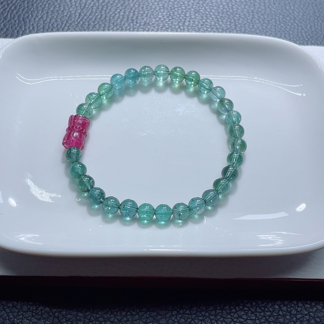 手链碧玺未镶嵌碧玺手链