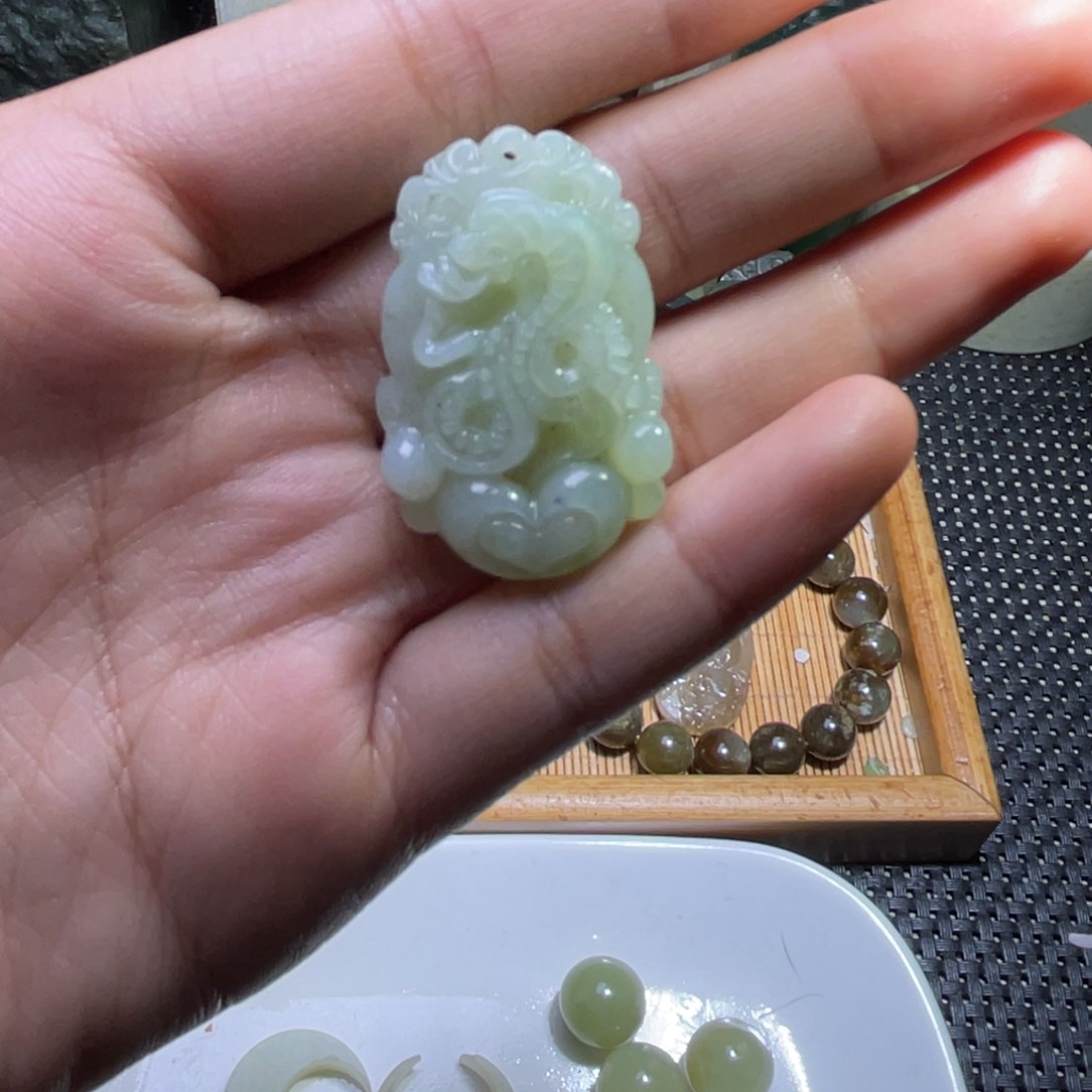 未镶嵌和田玉珠宝半成品胖*吖