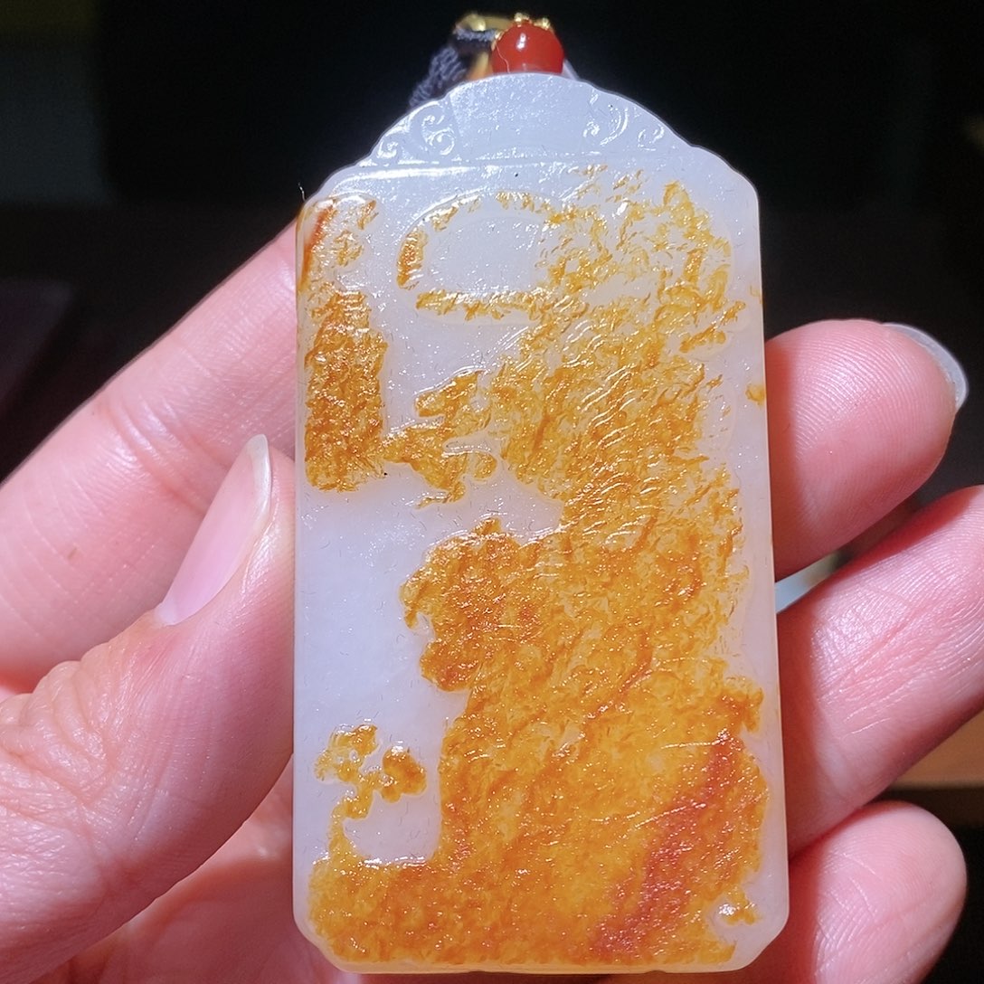 和田玉挂件未镶嵌