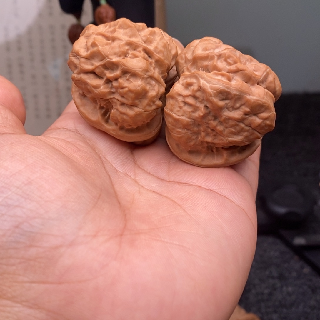 文玩核桃把件41蛤蟆头