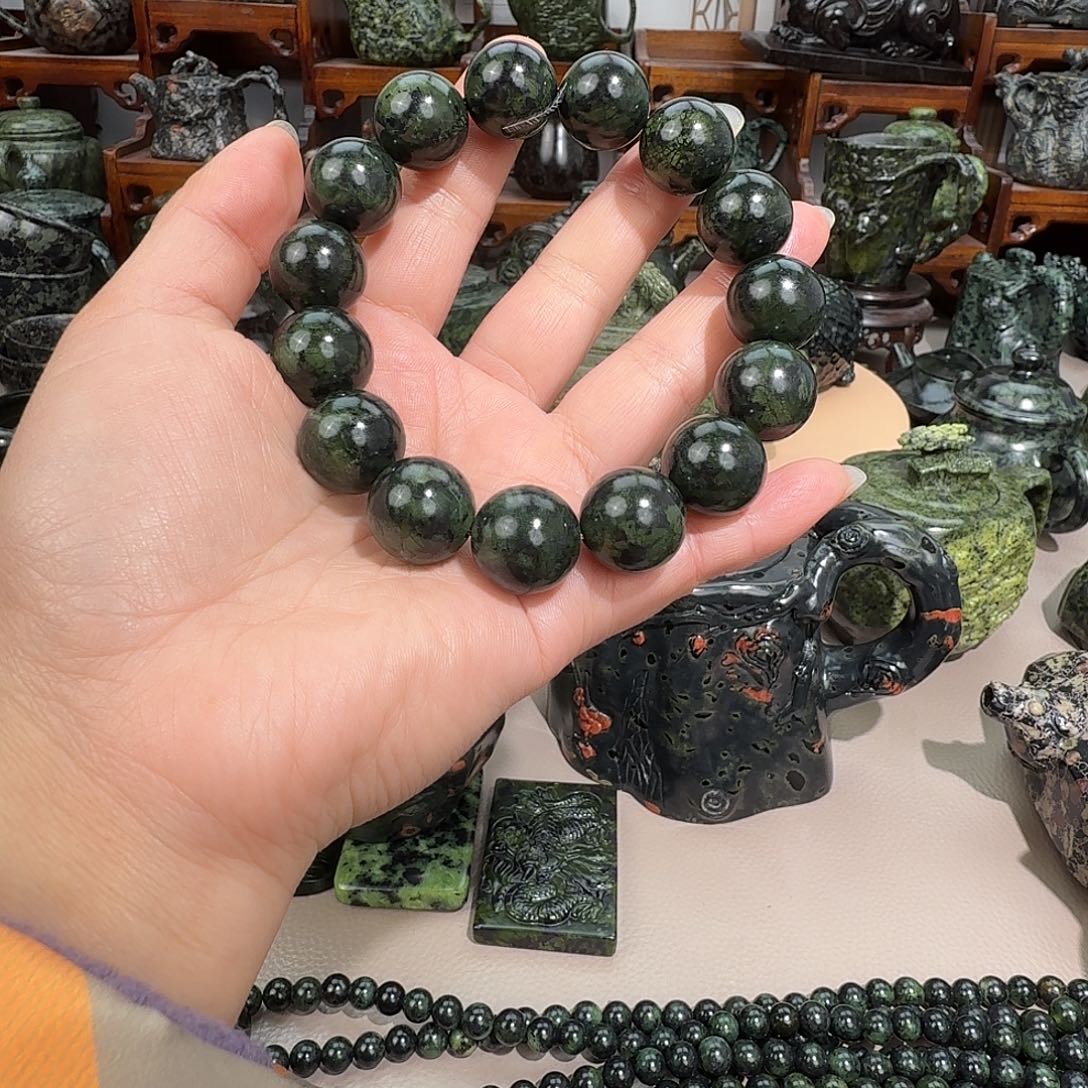 老***头蛇纹石玉未镶嵌藏玉药王石精美茶壶