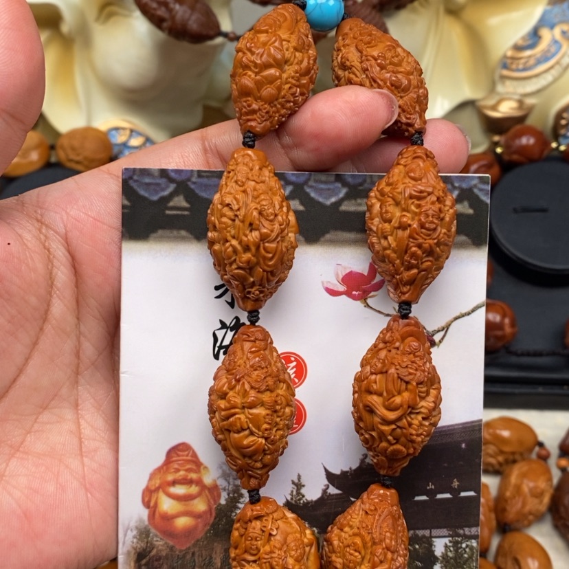 【闪购商品】橄榄核吊坠橄榄手工雕刻工艺