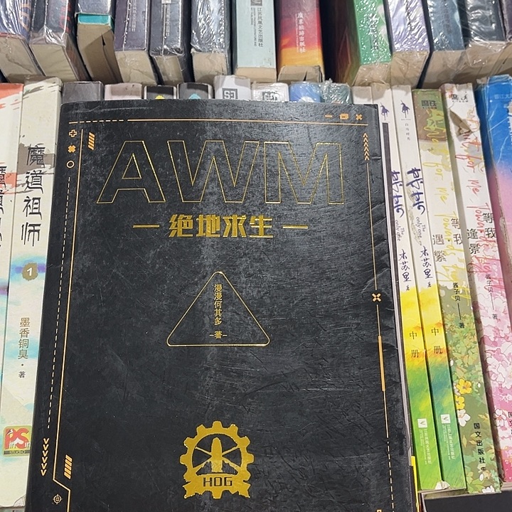 AWM绝地求生全新全套两本带周边