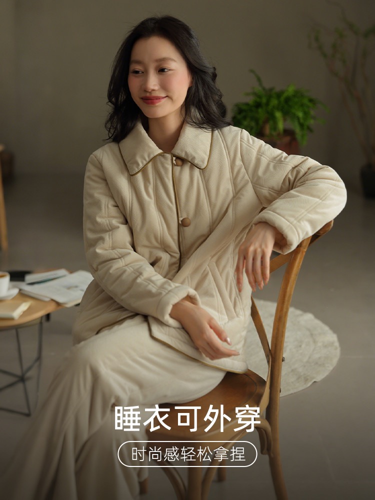 冬季睡衣可外穿26521