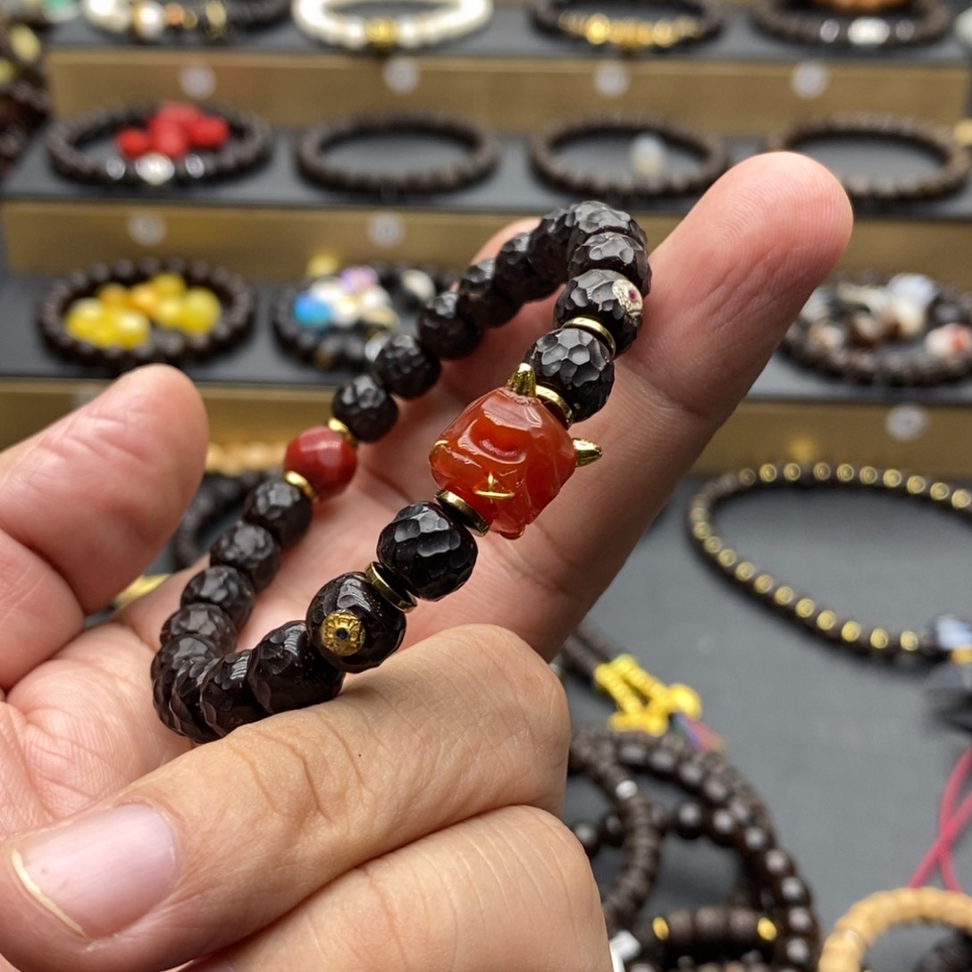 椰蒂手串黑金无相双标搭配款9❌8福利款