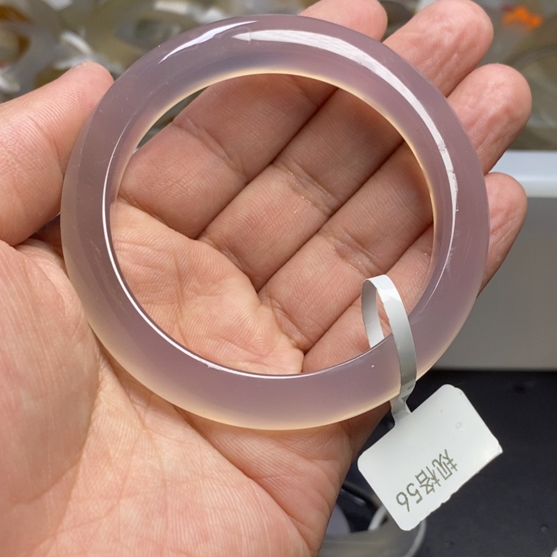 玛瑙/玉髓手镯未镶嵌泡**?