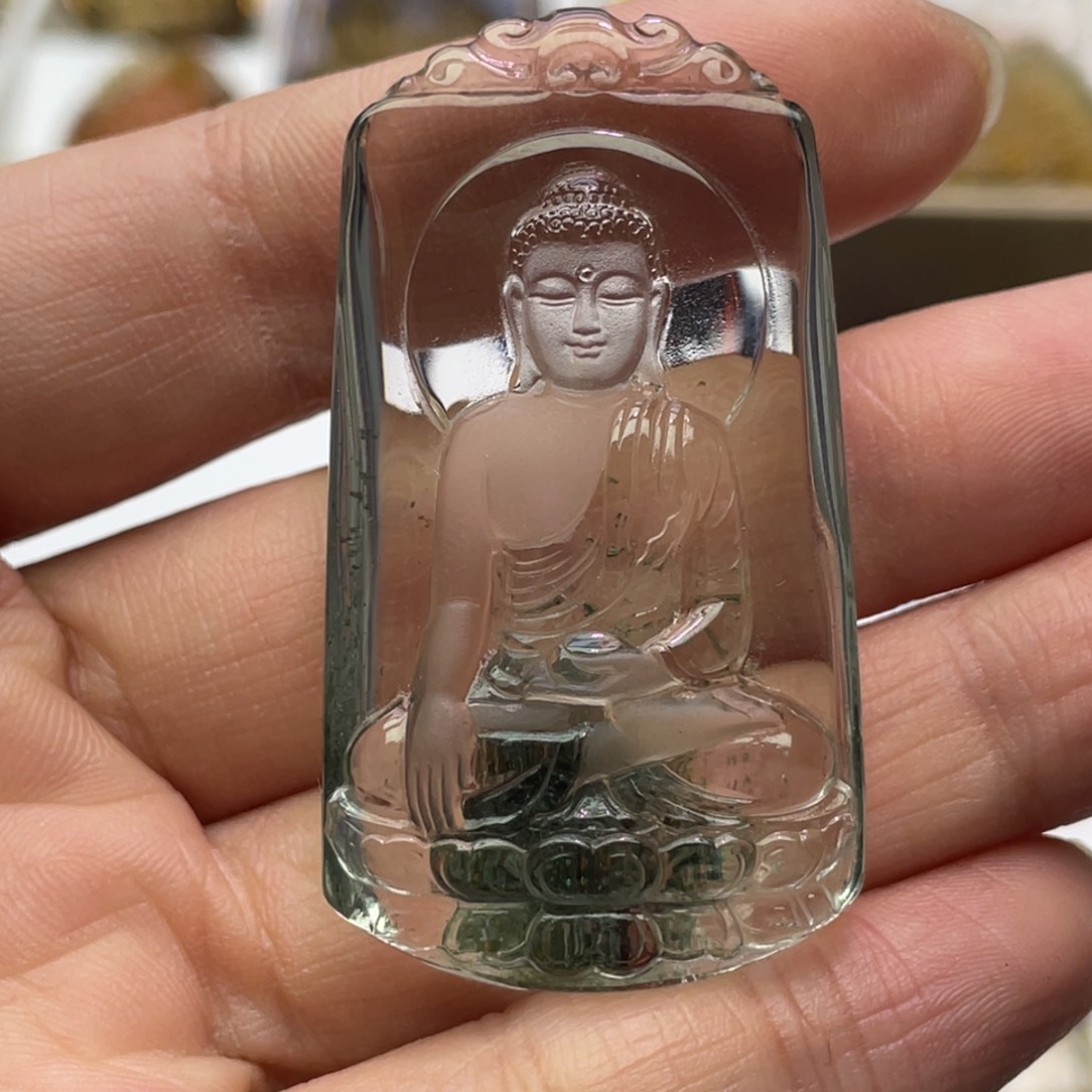 水晶颈饰未镶嵌定制