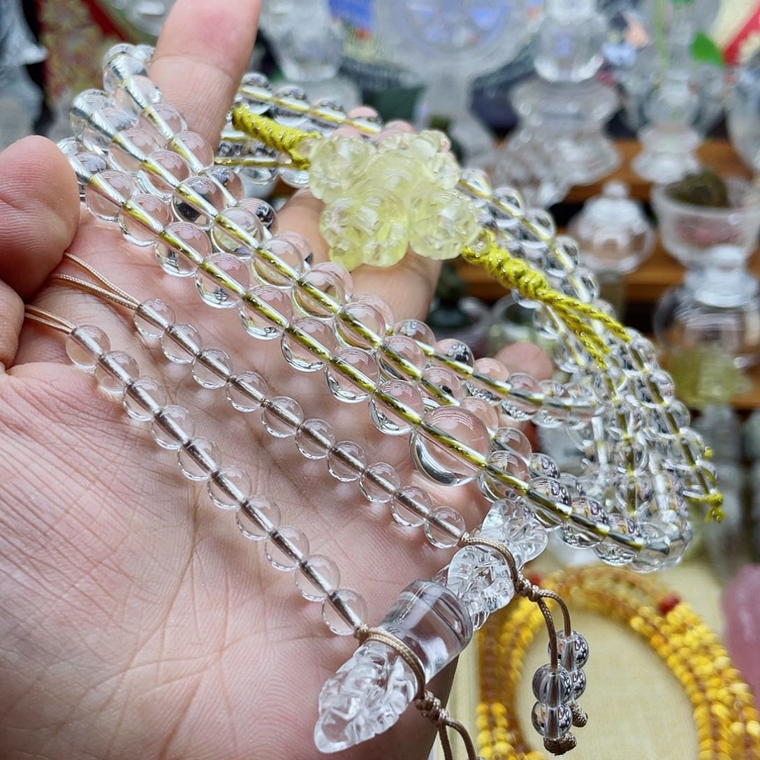 水晶颈饰未镶嵌@*姐吊坠定制