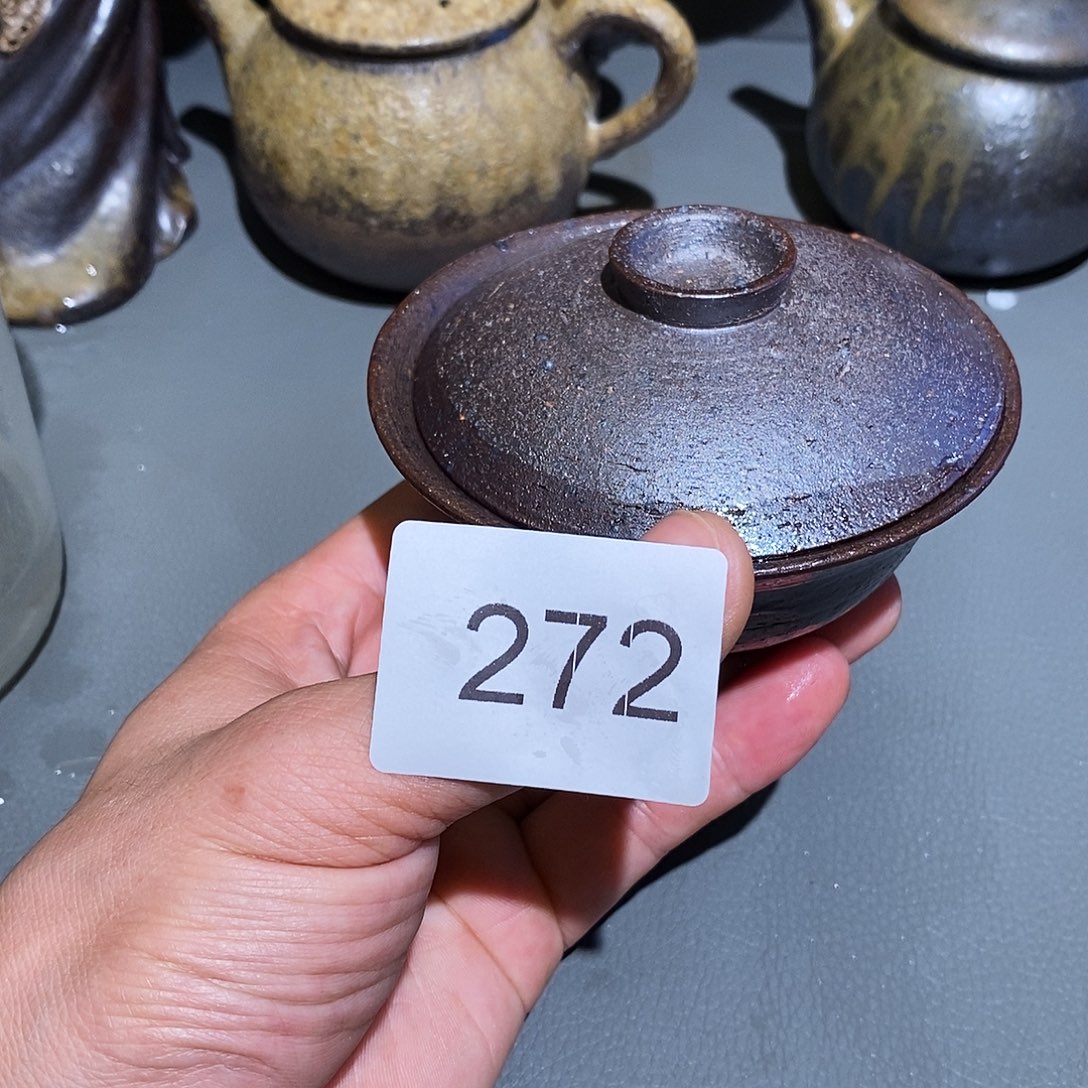 柴烧精品茶器手作