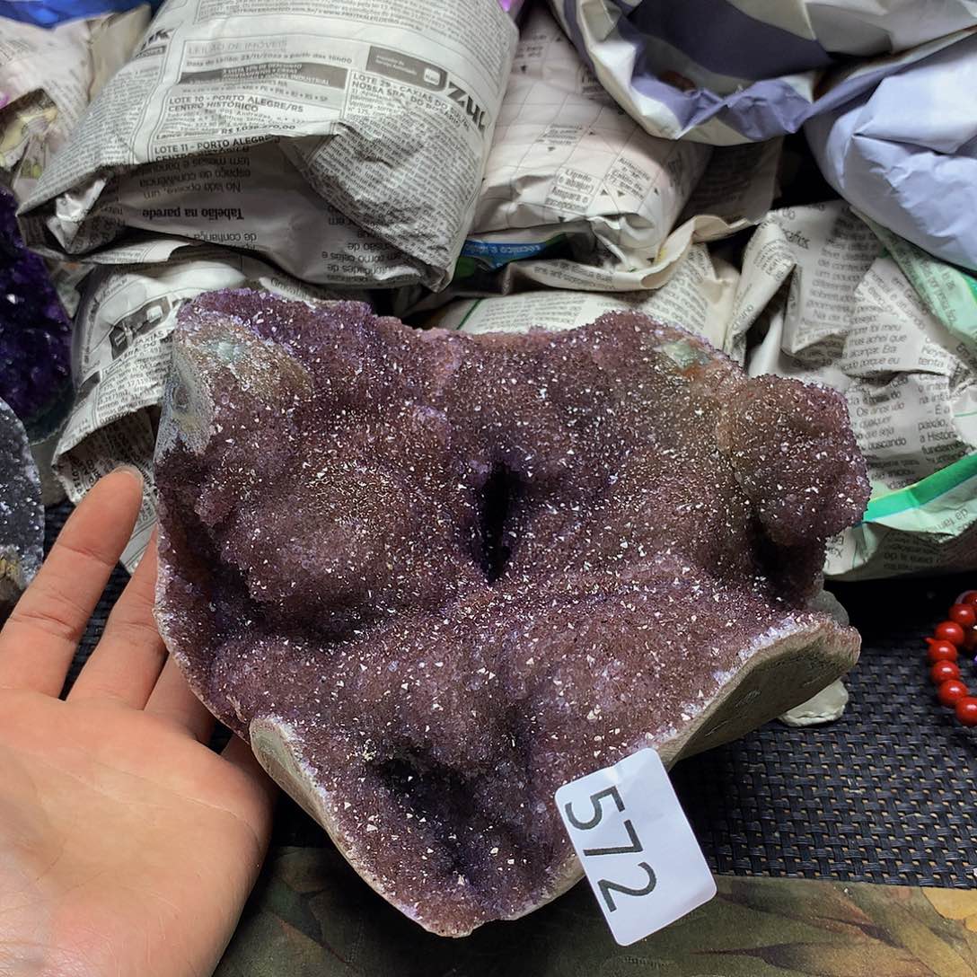 紫晶大型摆件（非配饰）未镶嵌