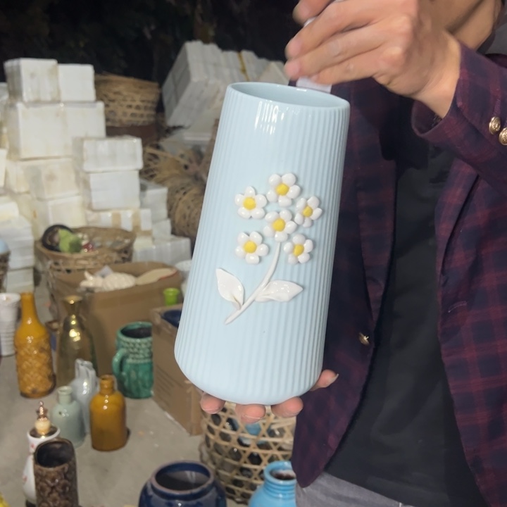 摆件高26口9公分微瑕捡漏