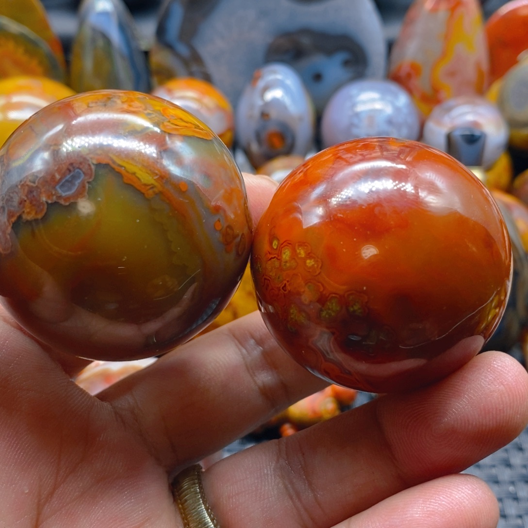 岁***悠玛瑙/玉髓未镶嵌颈饰