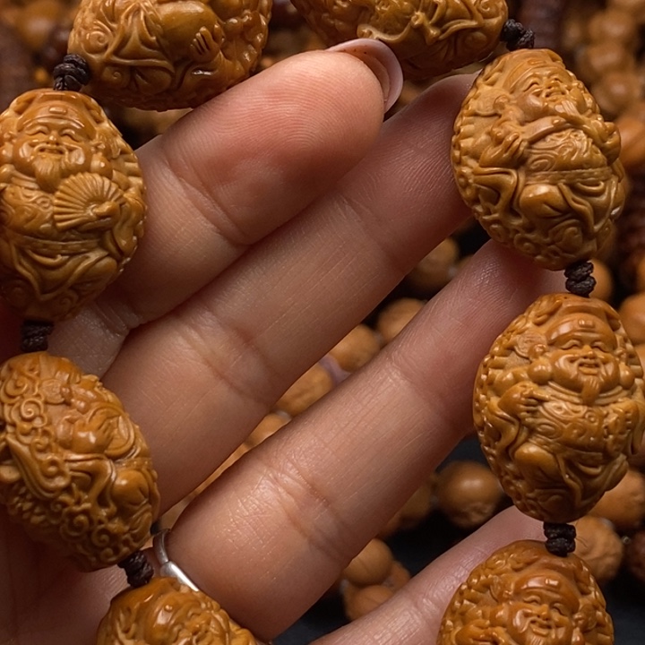 猴头核桃吊坠猴头虎