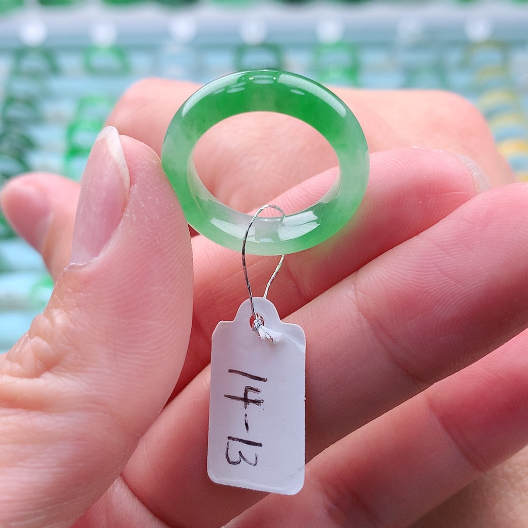 翡翠戒指未镶嵌1****8A货缅甸翡翠