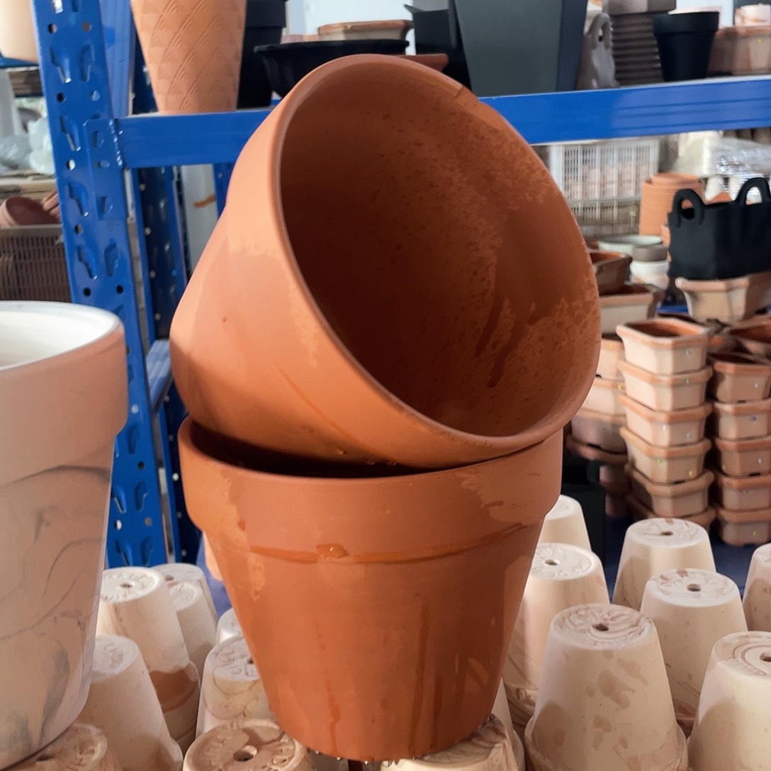 红陶口20高16两个f f f