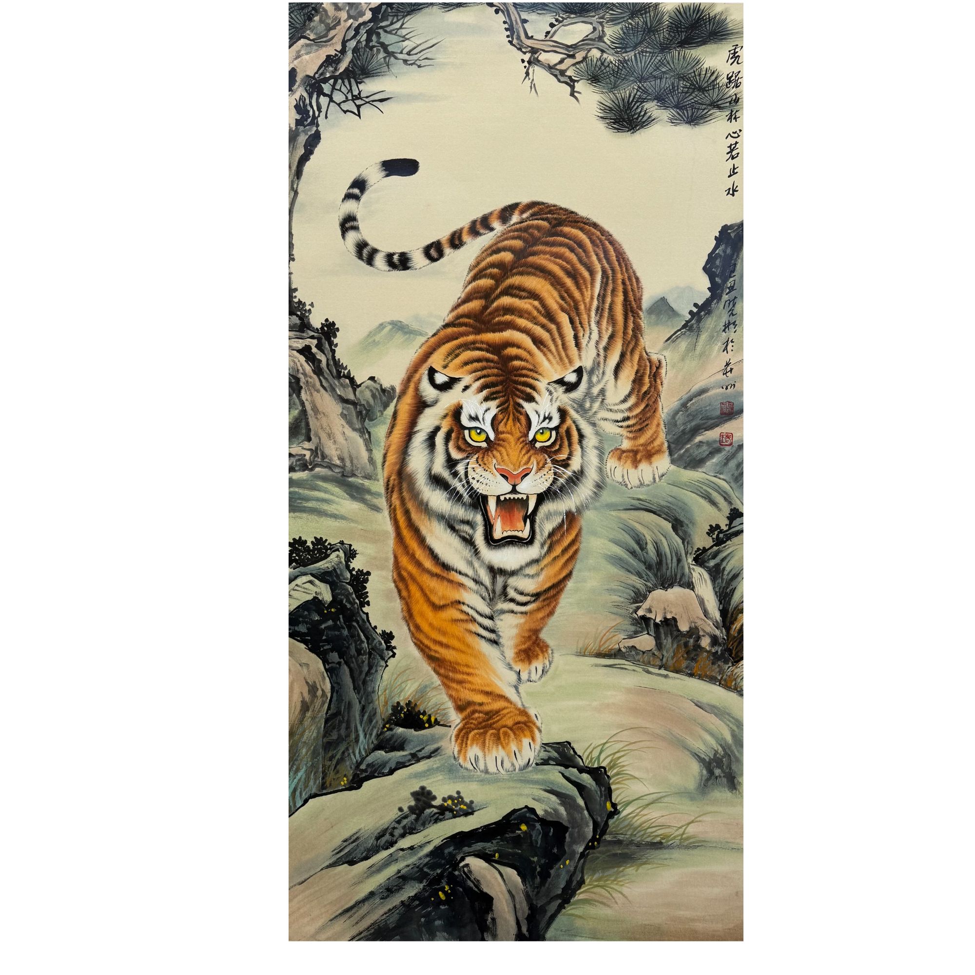 戴总专属——王晓彬老师8平尺动物（老虎）