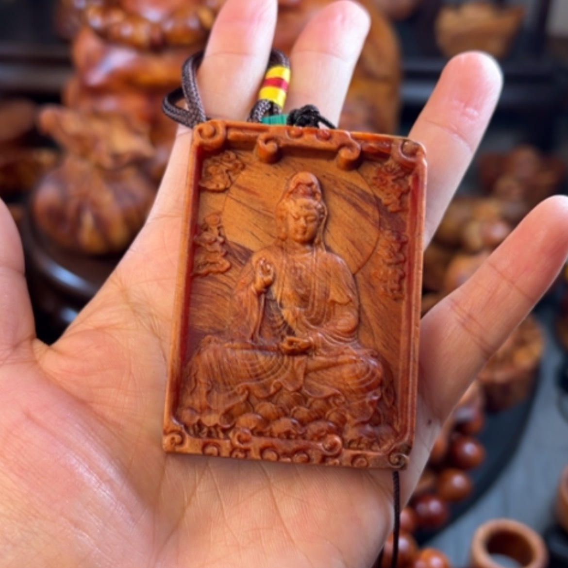 【闪购商品】松木（琥珀木）把件有瑕疵不退货