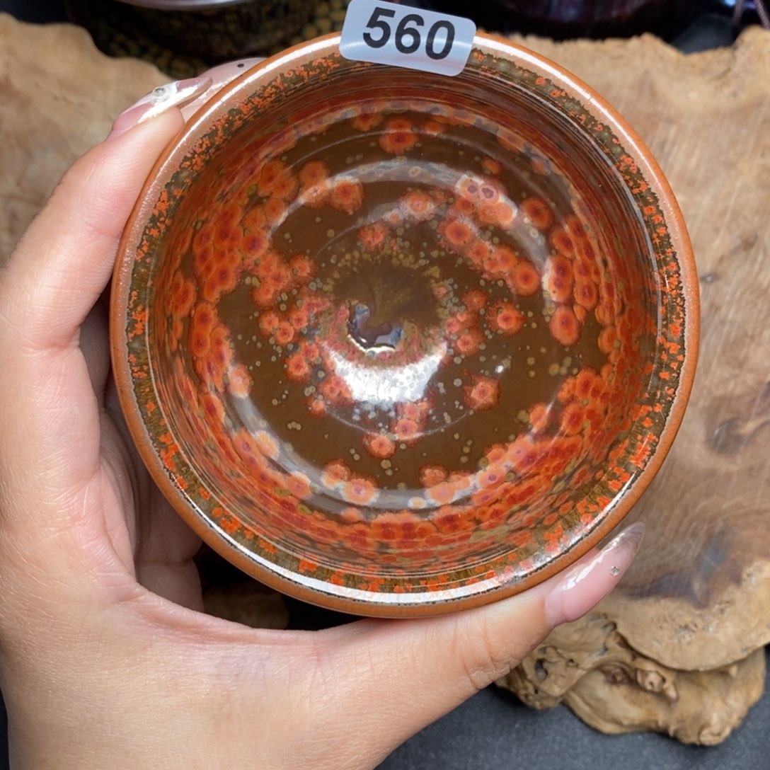 茶盏建窑建盏主人杯560