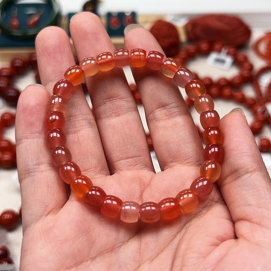 手链未镶嵌南红玛瑙