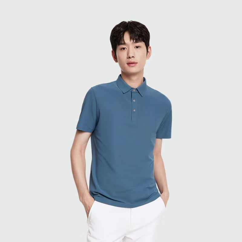 [运动速干]纯色款男装短袖polo衫25夏季新品清爽透气舒适百搭