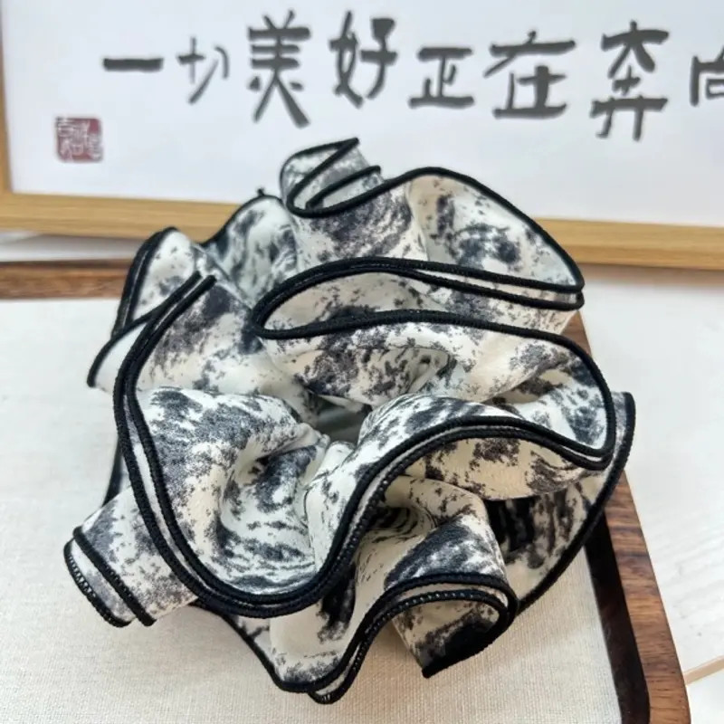 01-200原创设计发饰弹簧夹超仙发绳发圈头饰抓夹网纱甜美时尚