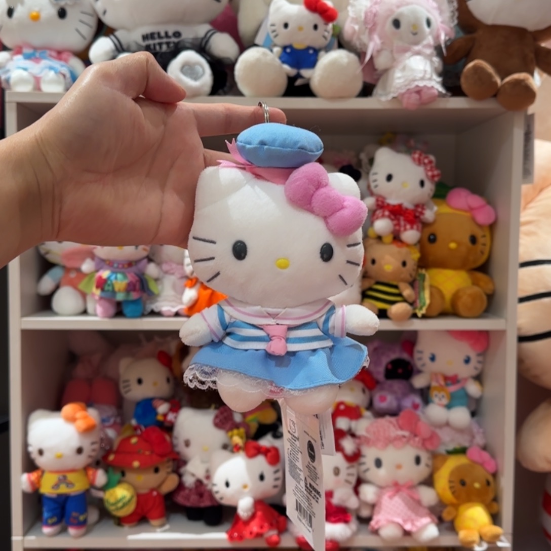 毛绒美版海军风挂件