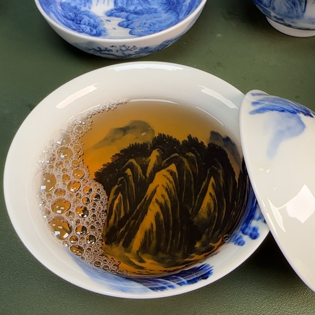 景德镇纯手绘茶具圆圆247