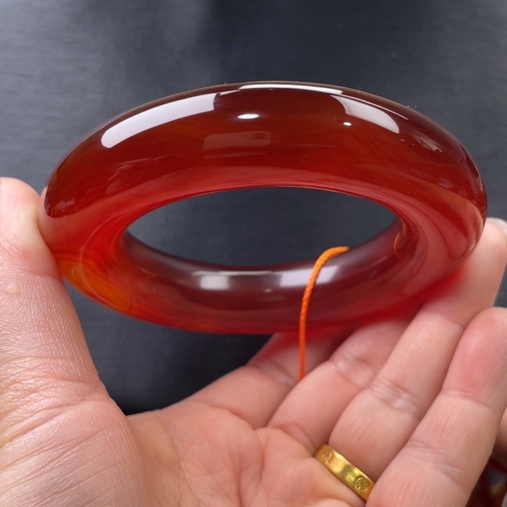 玛瑙/玉髓未镶嵌手镯58