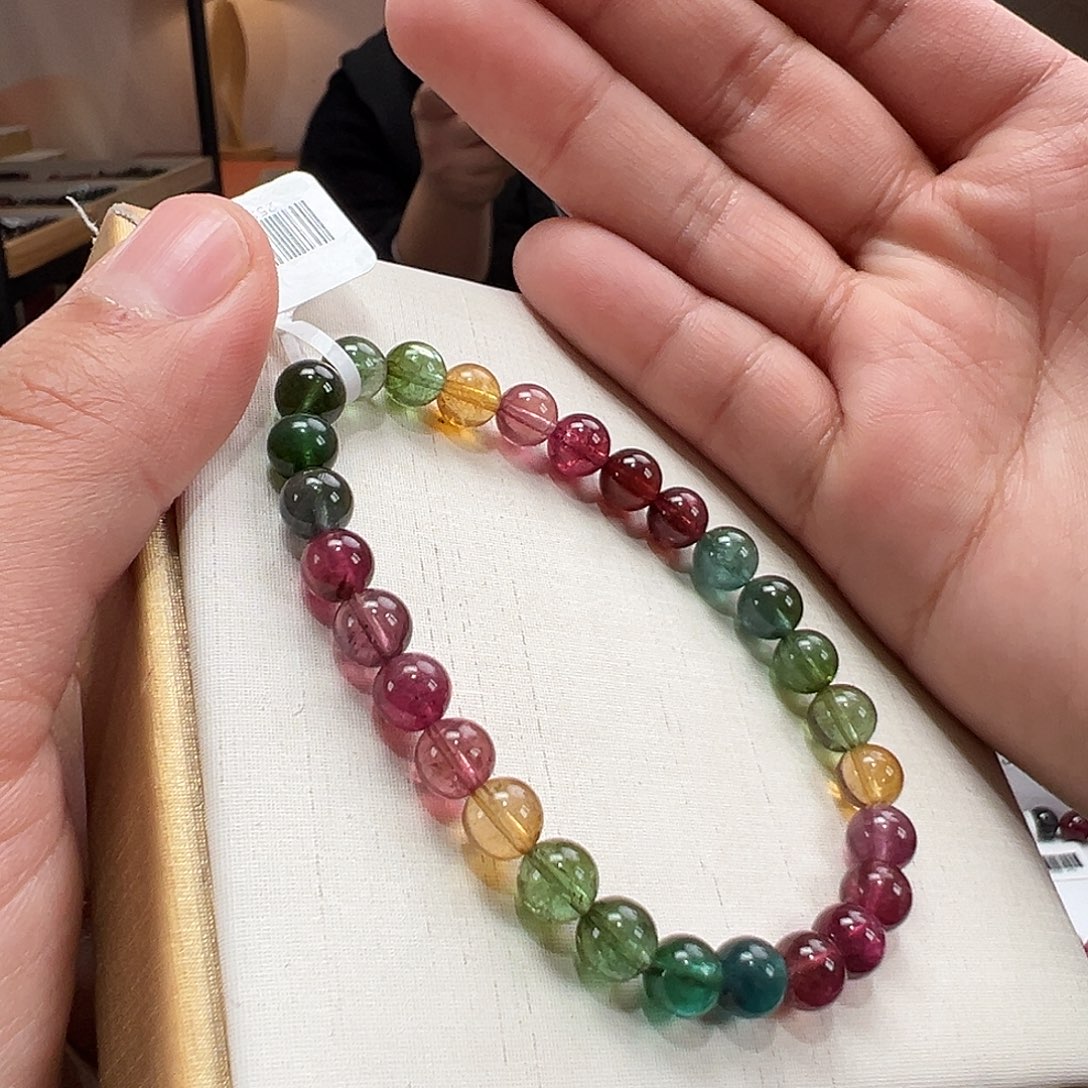 手串未镶嵌碧玺6.3mmmmmmmmmm