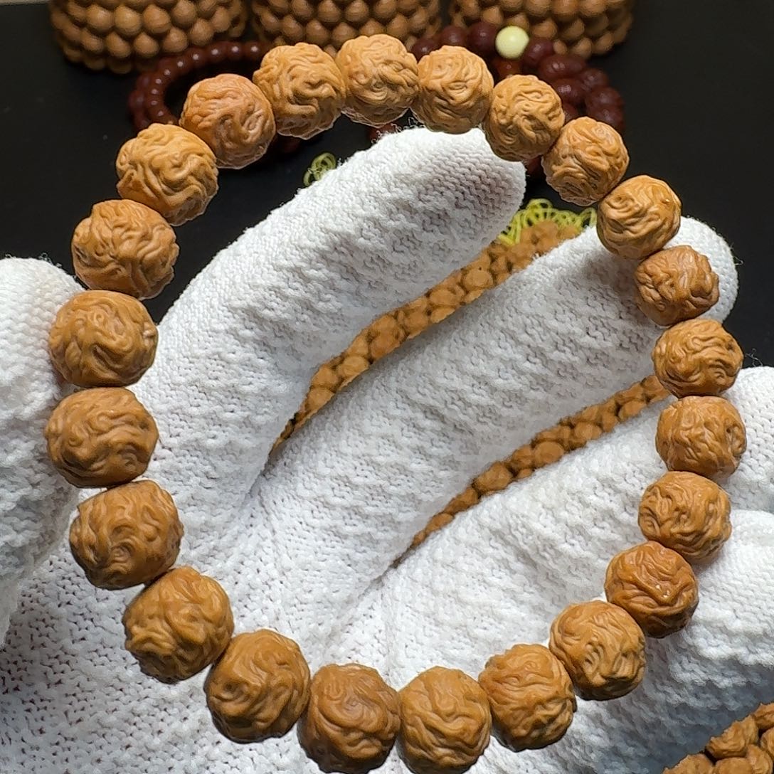 手串猴头核桃游龙珠单圈