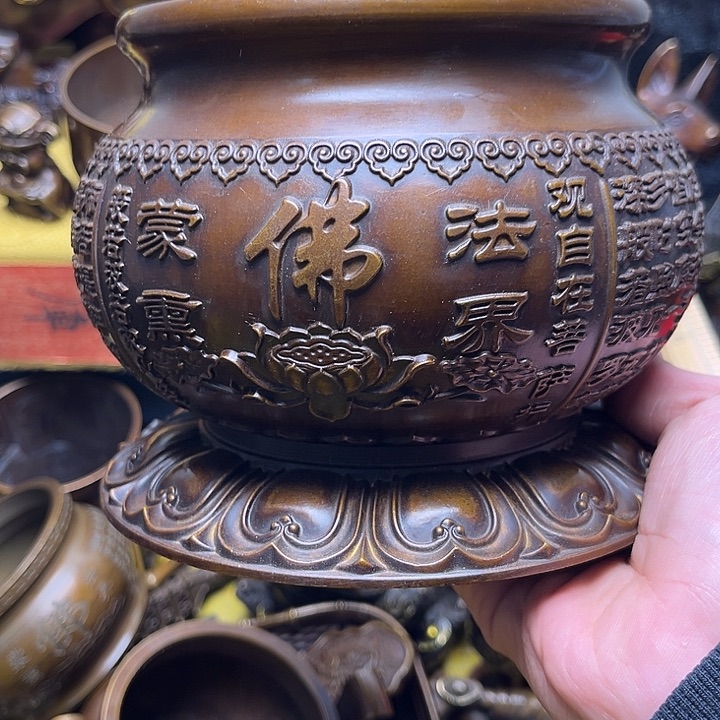 精美铜器点击下单