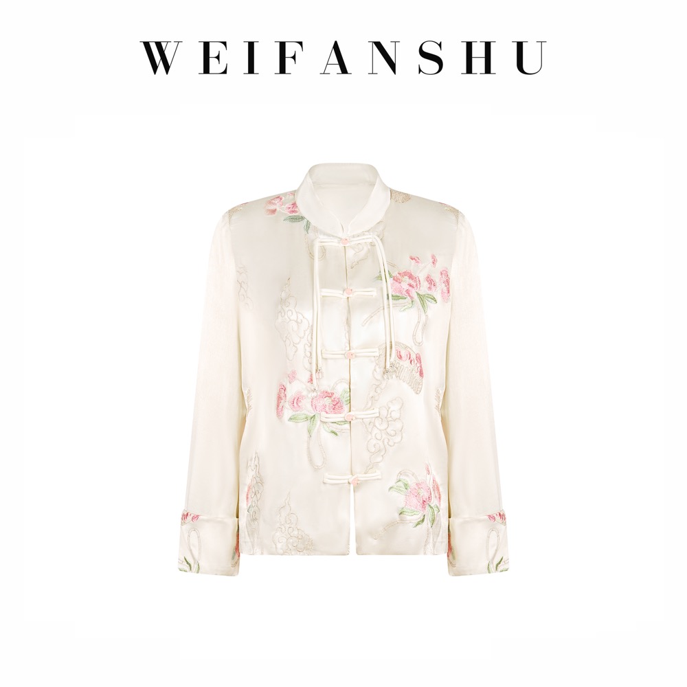 WEIFANSHU/魏凡舒【牡丹赋】新中式上衣