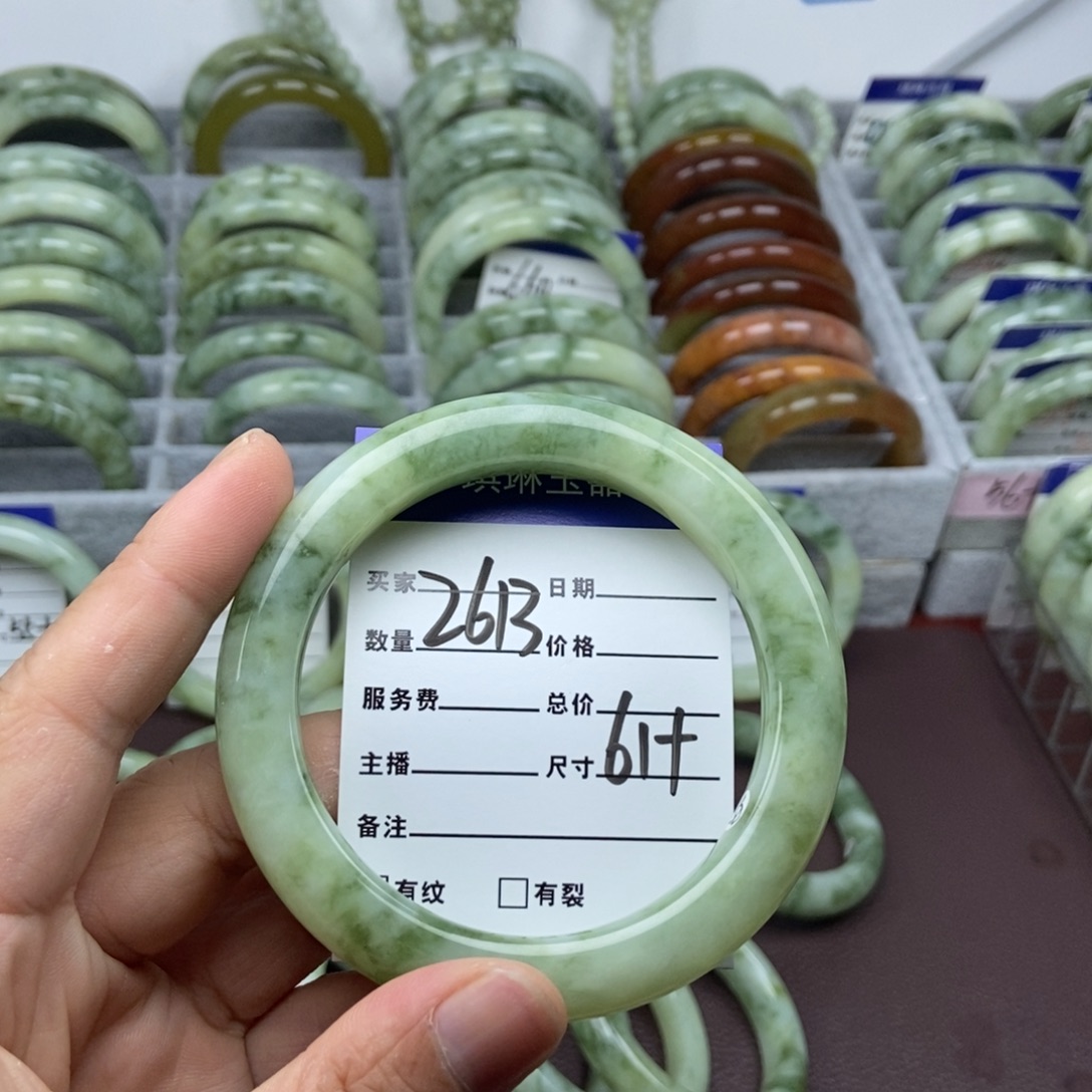 未镶嵌蛇纹石玉手链