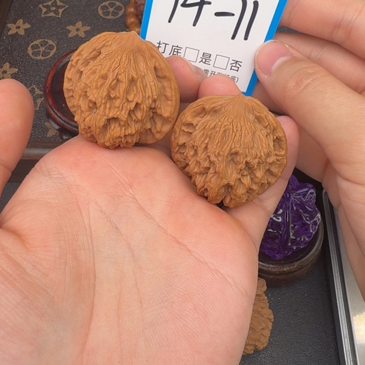 吊坠文玩核桃麦虎40