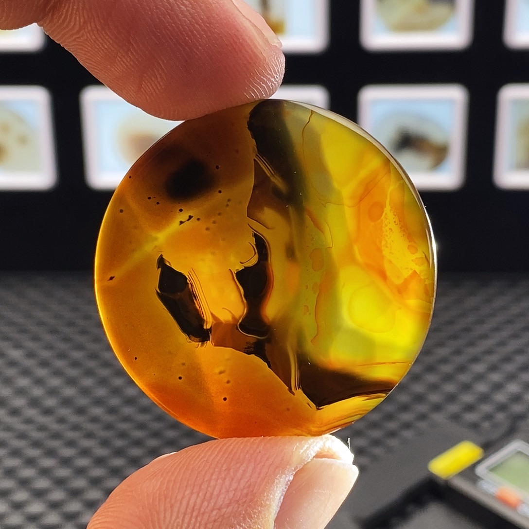 雅***室玛瑙/玉髓未镶嵌吊坠(不含链)