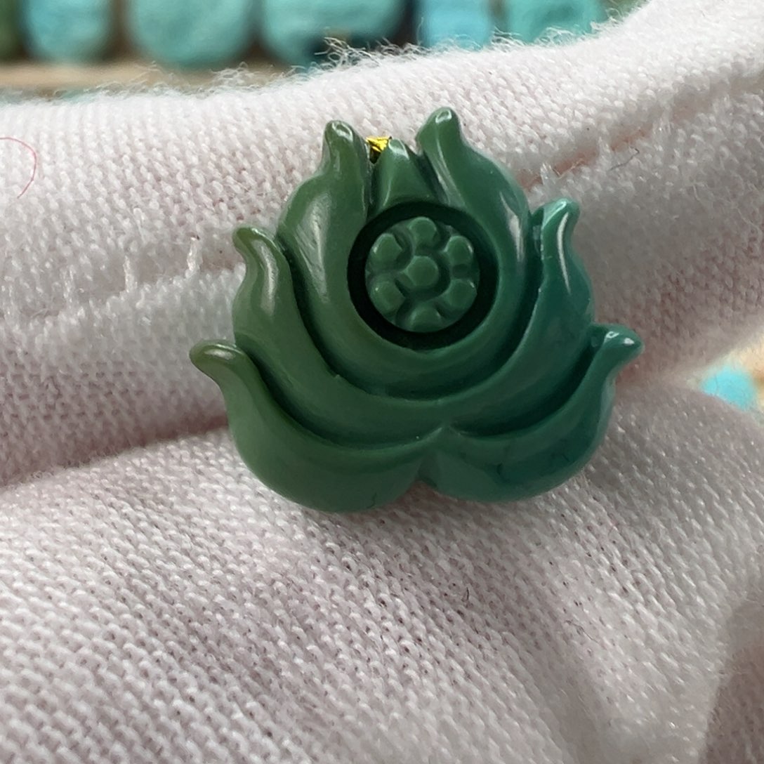 未镶嵌绿松石配饰13mm