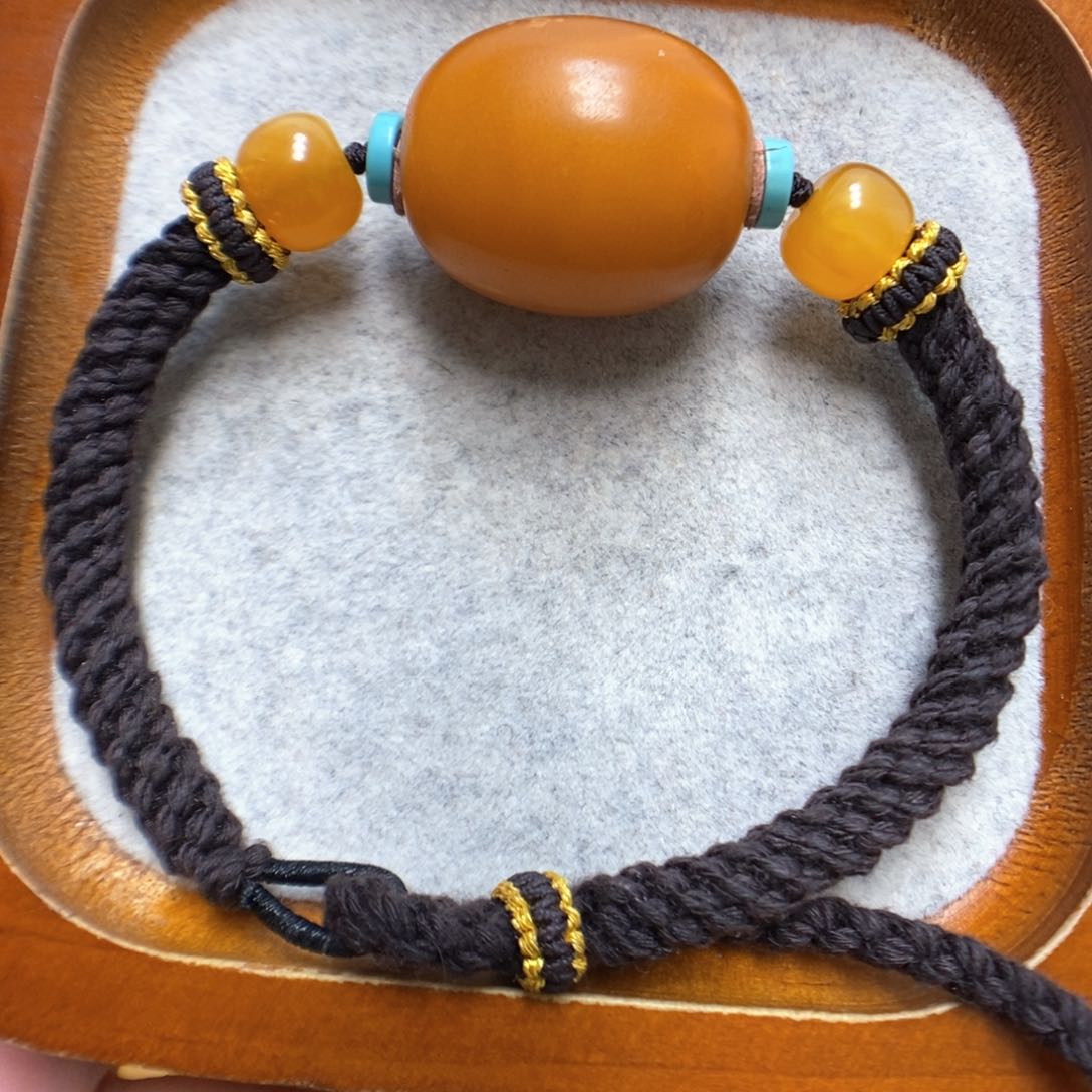 蜜蜡手绳未镶嵌蜜蜡