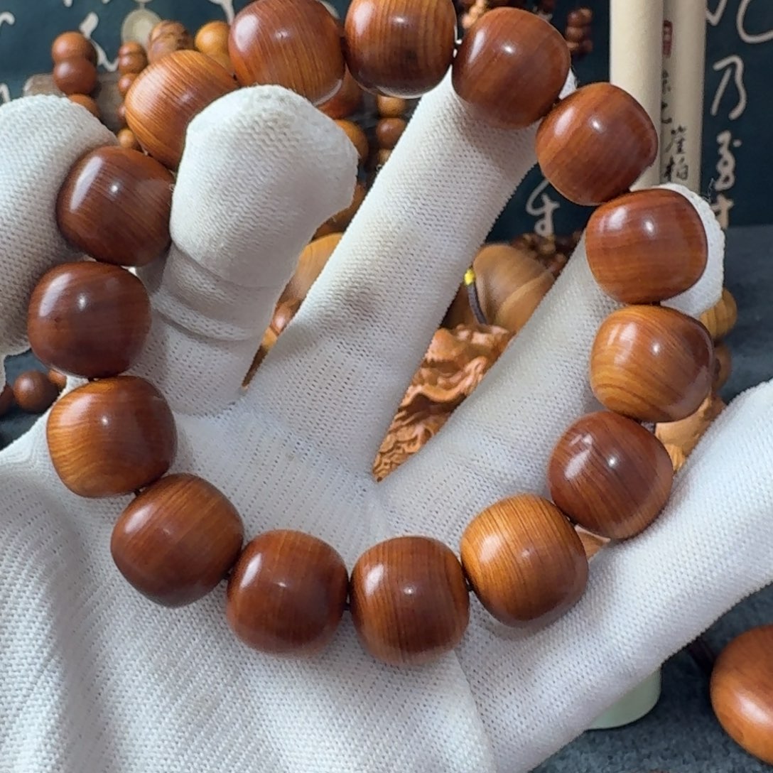 隔***黑柏木（崖柏）手串/手链1516老型