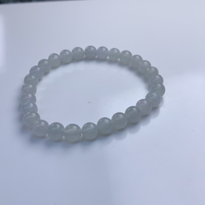 翡翠手串未镶嵌7mm！