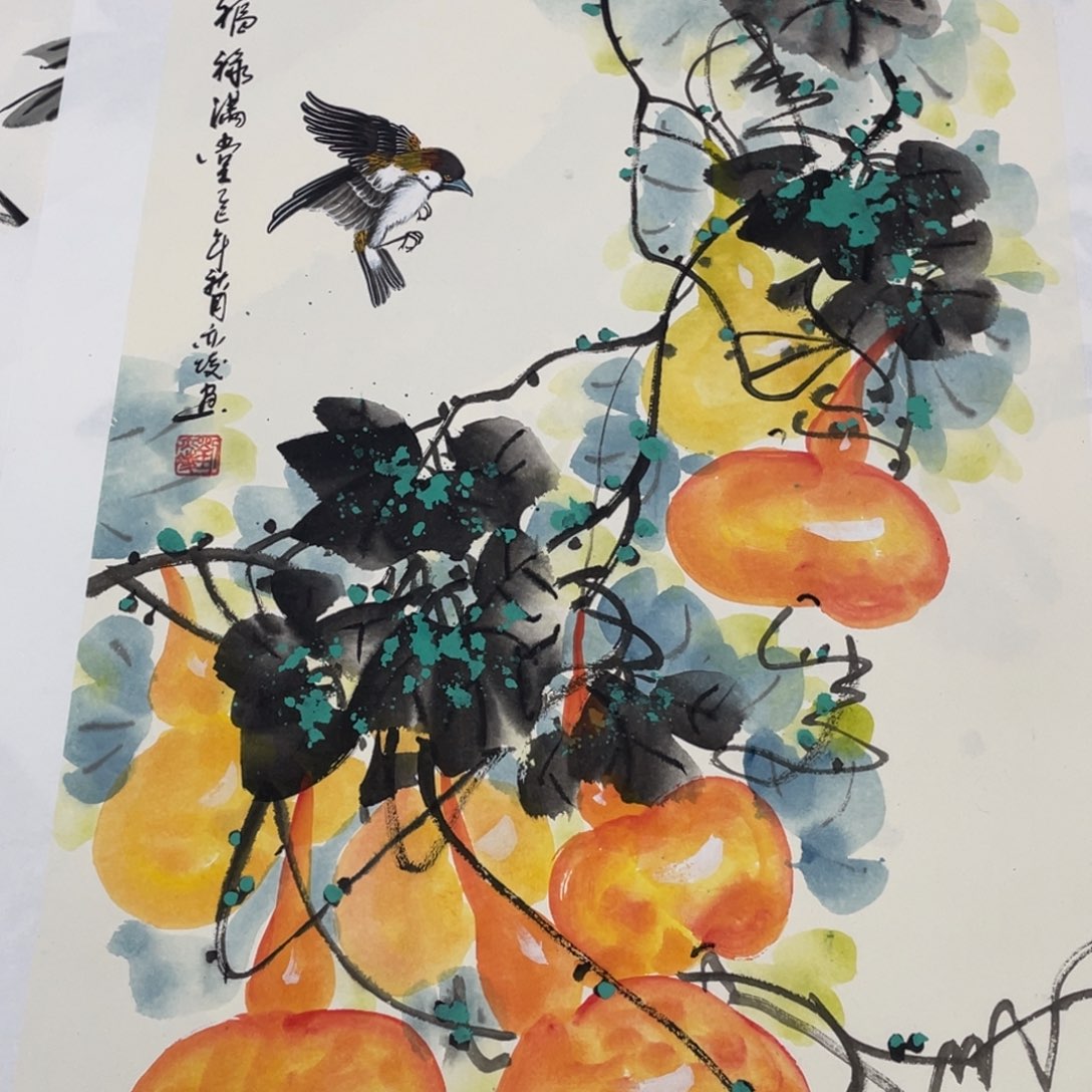 国画刘亦凌老师作品欣赏
