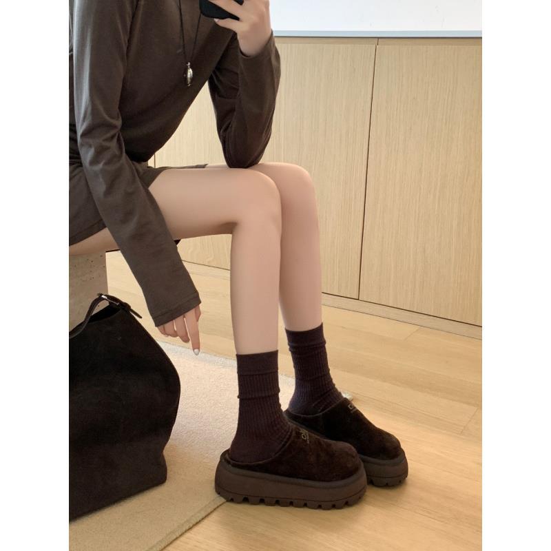 XMM.【勃肯拖鞋】秋新款时尚百搭潮流网红休闲厚底防滑平底-J2118-6