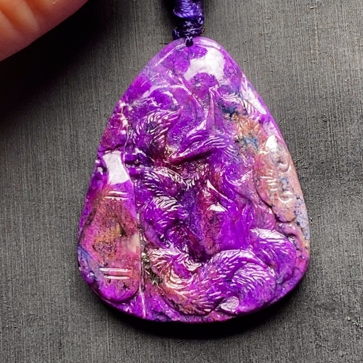 未镶嵌苏纪石（舒俱来）吊坠(赠链)