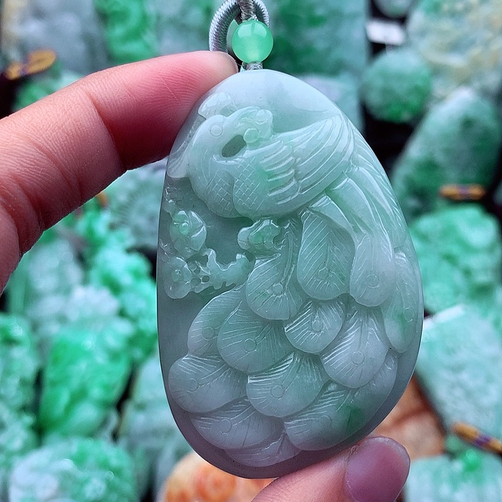 翡翠吊坠(不含链)未镶嵌