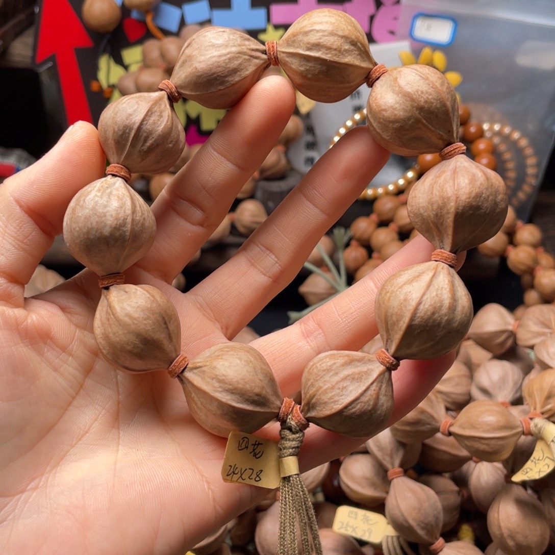 简***由吊坠橄榄核2428四花铁核