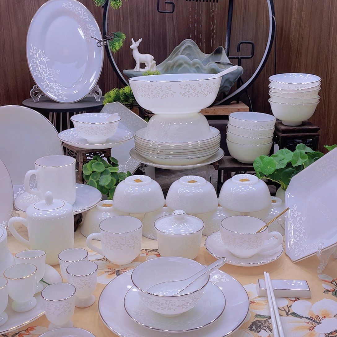 瓷暗香浮动套装玉瓷